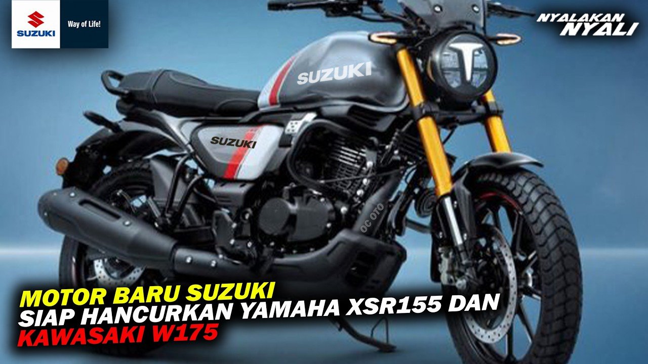 Suzuki GN160 Meluncur di Kolombia, Siap Tantang Kawasaki W175 di Indonesia?